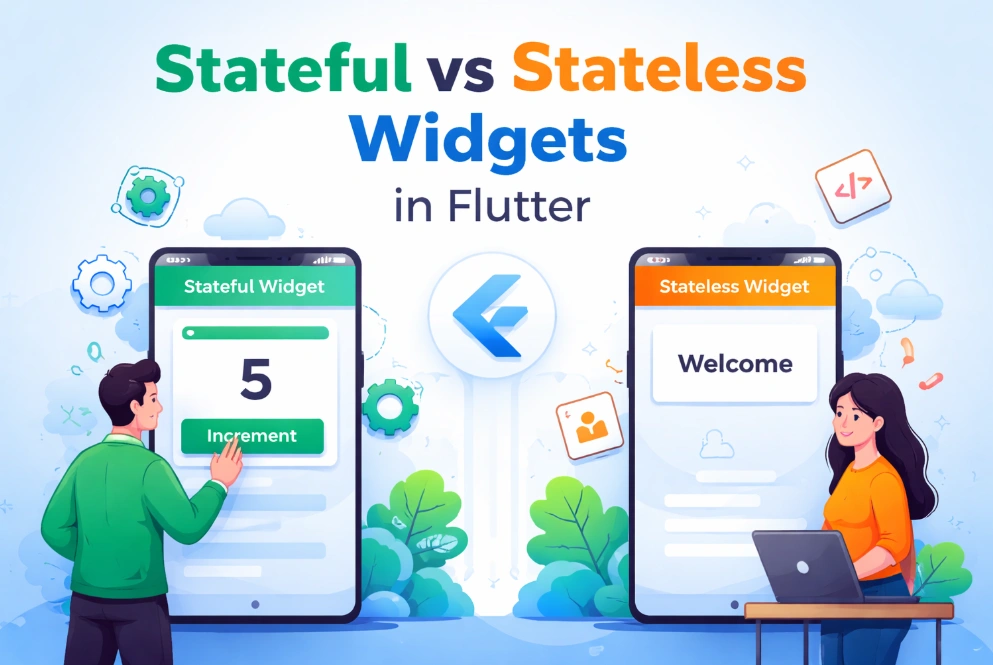 Stateful vs Stateless Widgets